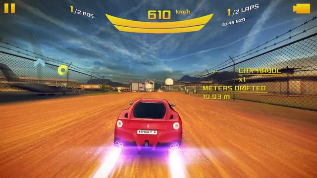 Asphalt 8: Airborne - Season 7 - Race 19 - Win with Ferrari F12berlinetta (Trainer on) (PC) смотреть онлайн