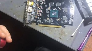 ЗАМЕНА ТЕРМОПАСТЫ НА GIGABYTE GTX 1050! ЛЕГКО, БЫСТРО, ПОНЯТНО!