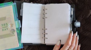 Мой планер: планировщик/планирование, рабочие записи, дневник памяти. Листаем в Filofax Finsbury ??