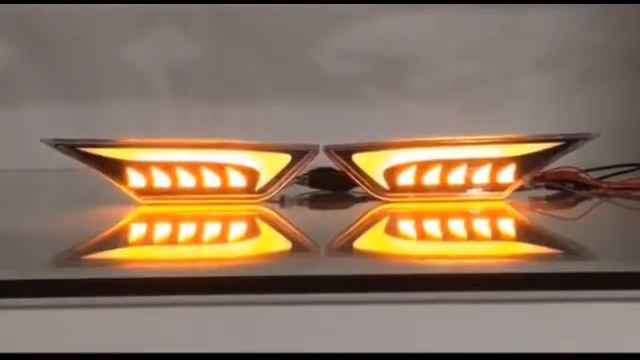 Dreamseek LED Side Marker Light for Honda Civic 10th 2016-2021 Dynamic Turn Signal Lamp Flame Type смотреть онлайн