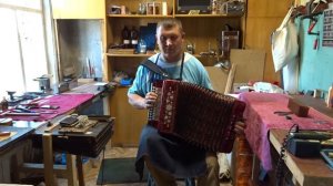 Заказная гармонь Фа-мажор. Аккорд Александра Ланина!!