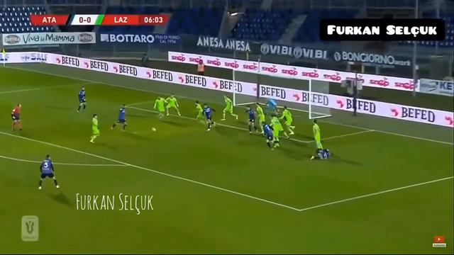Lazio - Atalanta goal (Berat Djimsiti)