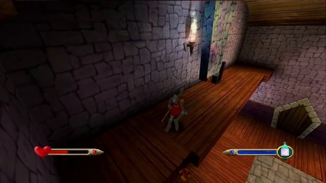 (Xbox) Dragon's Lair 3D: Return to the Lair - Gameplay 01 смотреть онлайн