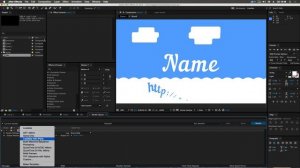 Adobe After Effects, Урок #3 - Сохранение проекта и рендер