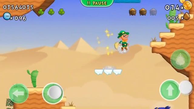 Lep's World 3, Desert, Level 3-19 walkthrough with 3 Gold Pots (Android and iOS game app) смотреть онлайн