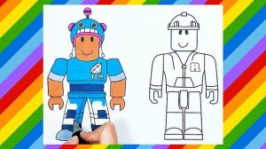 Раскраска Роблокс | Roblox coloring