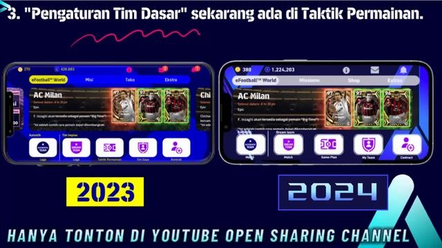 UPDATE HARI INI !! 8 PERUBAHAN SETELAH UPDATE SELASA EFOOTBALL 2024 MOBILE BANYAK FITUR BARU BOCOR смотреть онлайн