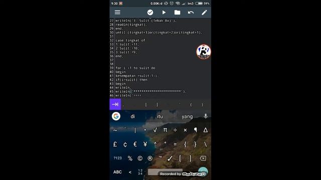 Membuat Game Tebak Angka Di Pascal N-IDE смотреть онлайн