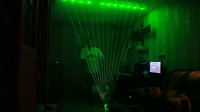 Лазерная арфа.Новый вариант смотреть онлайн