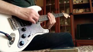 КИНО " Группа крови " соло кавер под гитарный минус