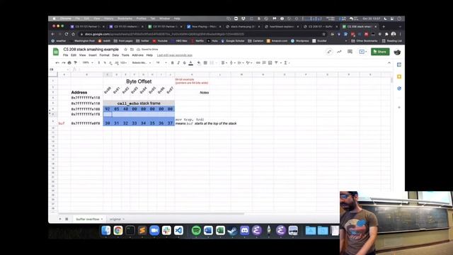 CS 208 Buffer Overflow Attacks смотреть онлайн