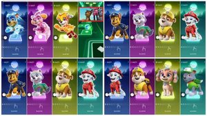 PAW Patrol: The Mighty Movie | Chase vs Marshall vs Skye vs Rubble vs Everest vs Rocky vs Zuma .