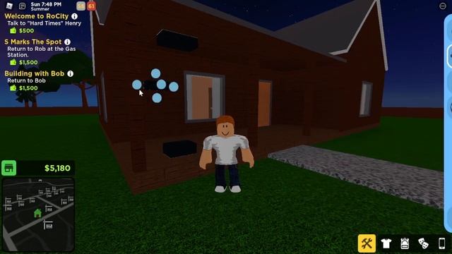 How to get EMPTY PLOT (Building With Bob!) | RoCitizens Roblox смотреть онлайн