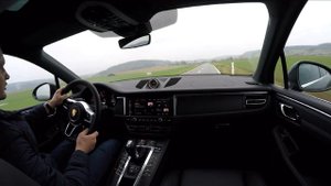 2019 Porsche Macan 2.0 245hp 0-100 acceleration and short ride