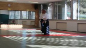 Curso Nacional de Aikido en Zaragoza. 2019. Maestro Yasunari Kitaura