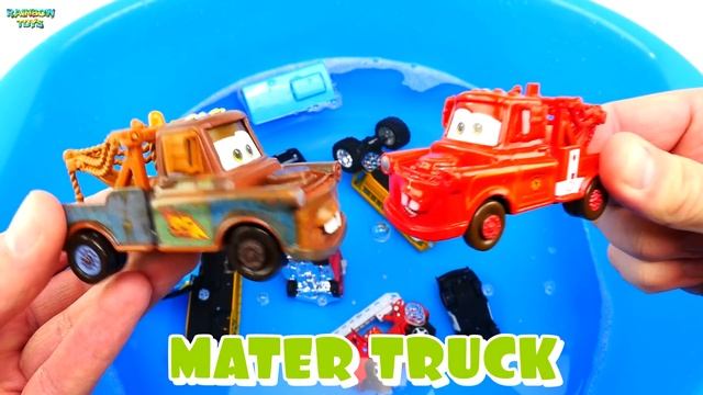 Cars Learn Name Construction Truck Vehicles - Tractor Excavator, Fire Engine, Police