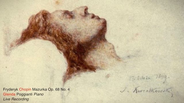 Chopin - Mazurka Op 68 No 4 - Glenda Poggianti смотреть онлайн