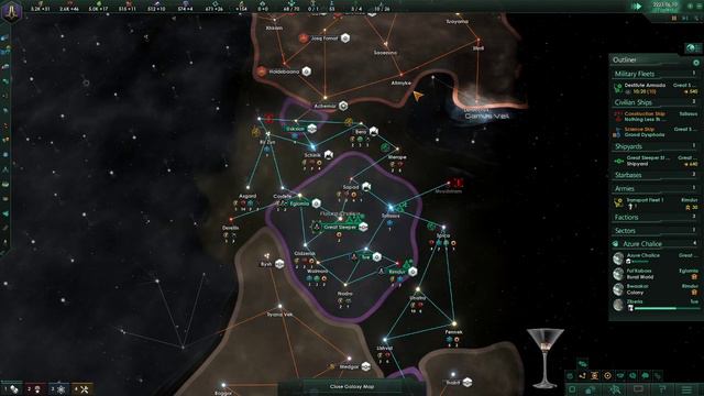 Stellaris Necroids DLC - Playing as Space Vampires! 1