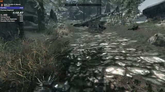Skyrim: Kill Nazeem Speedrun In 2:34