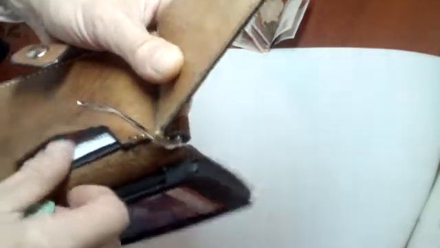 самое первое мое изделие из кожи смотреть онлайн