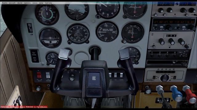 [FSX] How to start up the engine Cessna 182 Skylane RG 2 (Steam DLC).mp4