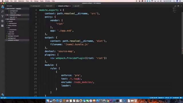 How To Use Riot 3 with Webpack 3 смотреть онлайн