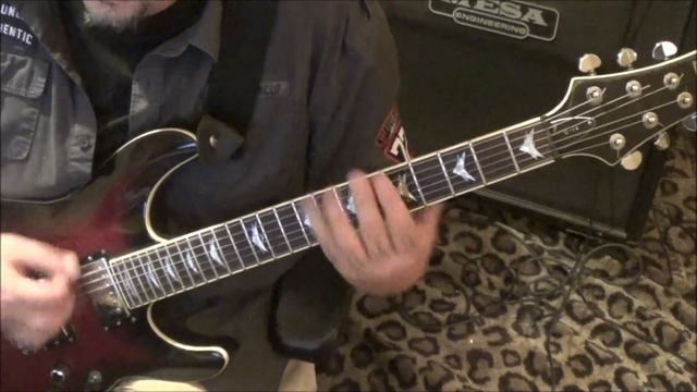 Demon Hunter Gasoline Guitar Lesson + Tutorial смотреть онлайн