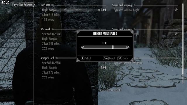 Out of sync first person to third person view - Player Size Adjuster - Skyrim Special Edition смотреть онлайн