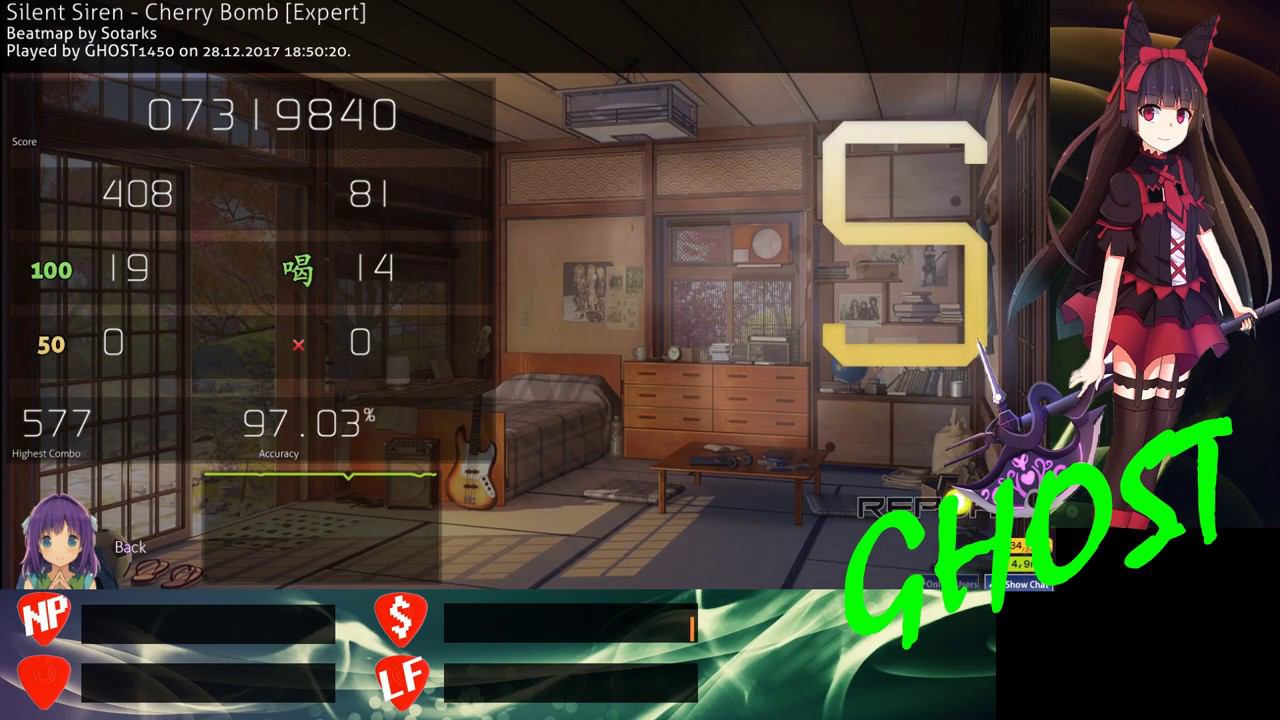 GHOST1450 | Silent Siren - Cherry Bomb смотреть онлайн