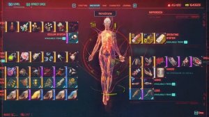 Cyberpunk 2077 - More Cyberware Slots (All Cyberware-EX Mod)