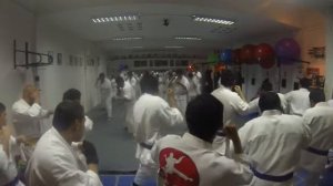 Kakuto Karate - Kihon Geiko (brazos) Examen de Grado - Dojo Sakura 2013