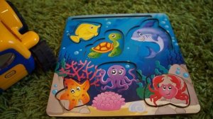 Морские животные * Играем с Маняшей* Собираем пазл