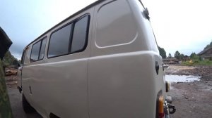 Купили УАЗ 39629 батон.Перегон на базу.