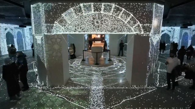 Лазерное шоу в музее Исламских цивилизаций - мечеть Чамлыджа в Стамбуле смотреть онлайн