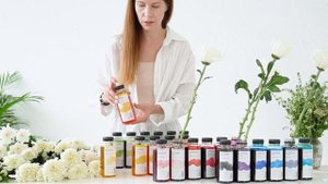 Красим живые цветы. Презентация LOTOS.