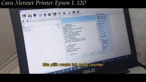 Cara Reset Epson L120 || Lampu berkedip bergantian || Status monitor Service Required