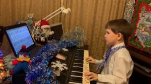 SOFT MOZART Winter Recital 2019-2020 Dima (8) Чайковский  "Арабский танец"  Озн 26 тактов.