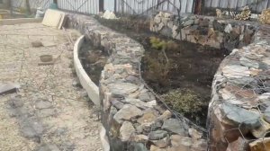 Подпорные стенки из габионов