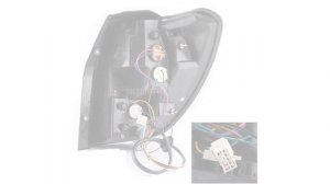 Chevrolet Captiva 2008-2015 Tail Stop Signal Lamp Bumper Brake Light Car Accessories