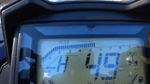 CFORCE 600 набор скорости и обороты двигателя