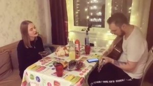 Гузель Хасанова - В пять утра (cover под гитару)