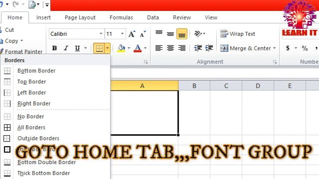 How to split cell diagonally in excel//How to add diagonal to cell in excel //learn IT