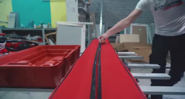 Плиткорез ГИГАНТ на шине сам режет плитку! Стоит ли он своих денег Обзор DLT SlimTronic 3200мм смотреть онлайн