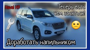 Haval H9 - косяки сборки. Масло всё течет и течет. Защитная сетка решетки радиатора