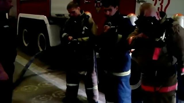 Пожарный-спасатель. ГДЗС. Рабочая проверка.