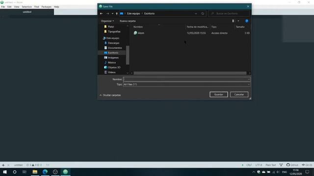 Cómo instalar el IDE llamado Atom