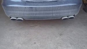 Mercedes Benz CLS 55 AMG Звук выхлопа