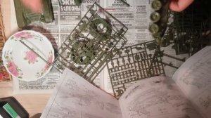 Сборка модели танка Т-72б (Звезда)