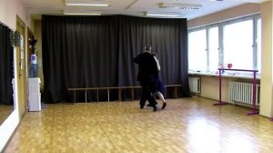 Shadow & waterfalls #1. Cross-step waltz demo