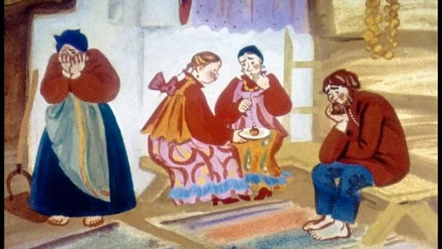 "Серебряное блюдечко и наливное яблочко" - русская народная сказка - читает Андрей Бирин смотреть онлайн